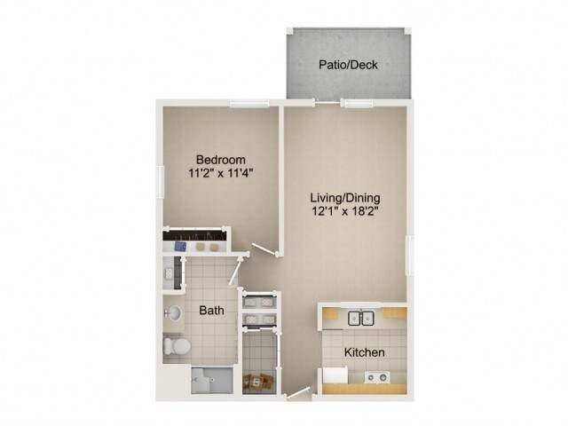 1 Bedroom - E