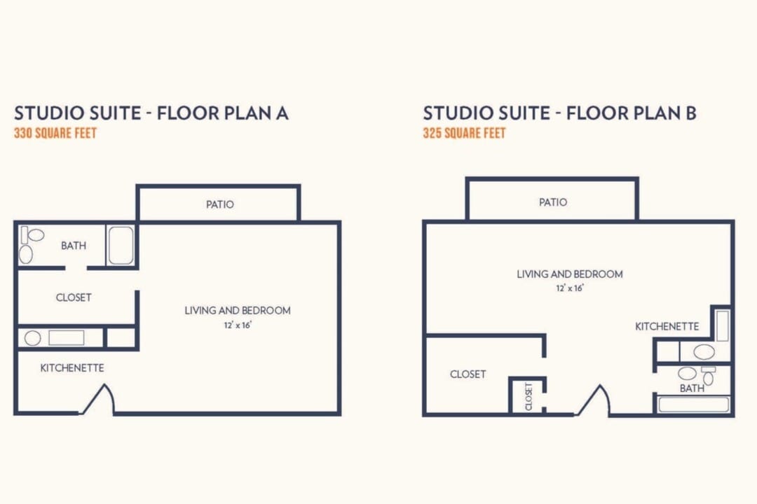 Studio Suite - Independent Living Studio Suite
