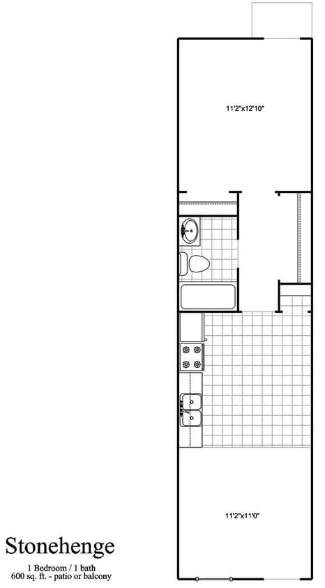 1BR/1BA - 1/1.00