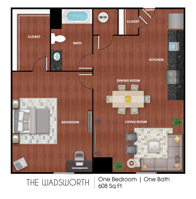 Floor Plan - The Wadsworth