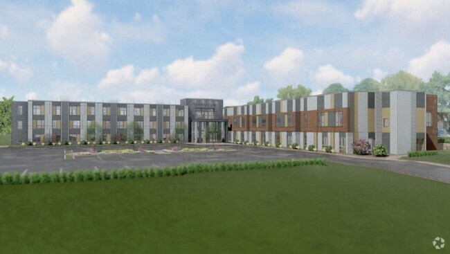 Exterior Rendering - Canonsburg Senior Lofts