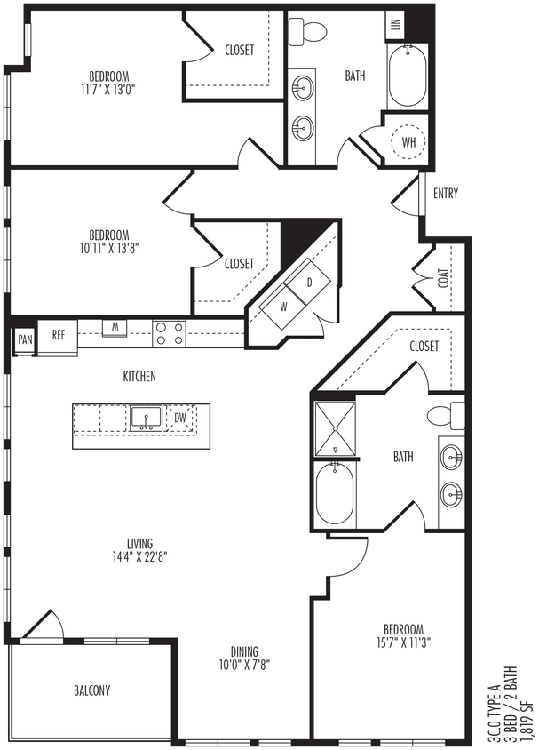 Floor Plan - 3C