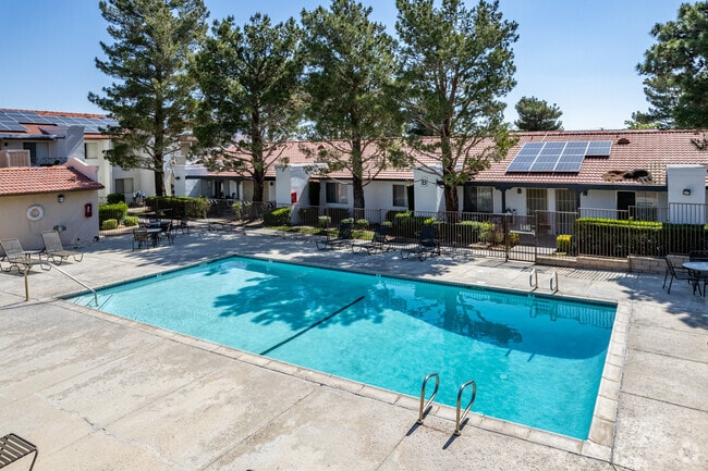 Property pool - High Desert Villas - 55+ Rental