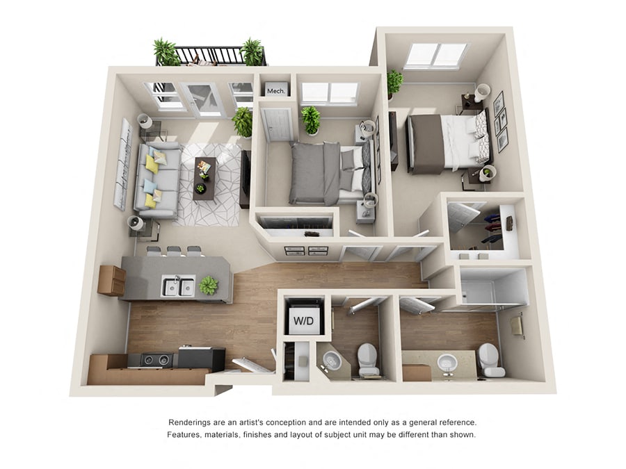 Floor Plan - 2x1.5 - C3