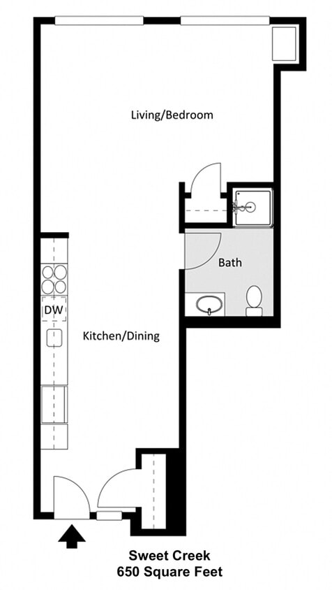 Floor Plan - Sweet Creek