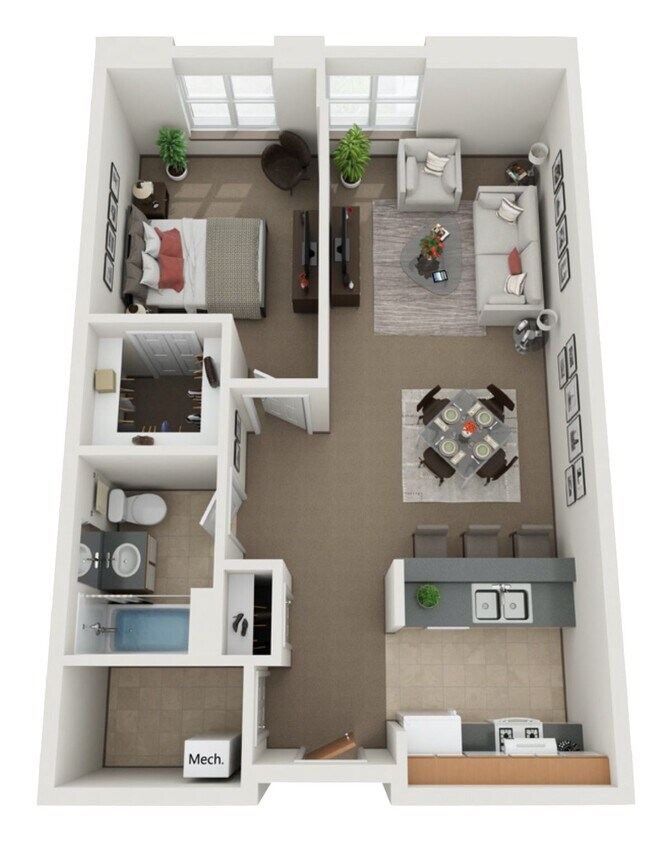 Floor Plan - 1D
