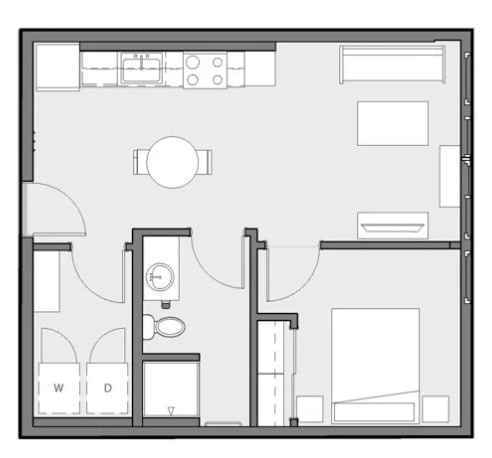 Mesquite One Bedroom - Mesquite