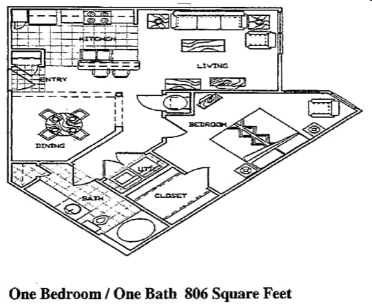 1BR/1BA - 1 Bed/1 Bath