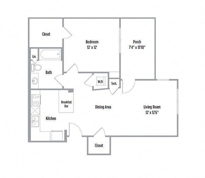 Floor Plan - A5 - Eastbridge