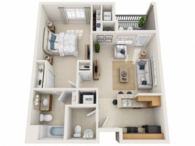 Floor plans are artist’s rendering. All dimensions are approximate. Actual product and specifications may vary in dimension or detail. Not all features are available in every apartment. Prices and availability are subject to change. - Mccartney