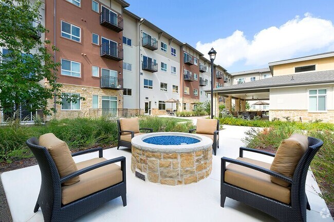 Outdoor Firepit & Community Living - Affinity at Monterrey Village 55+ Rental