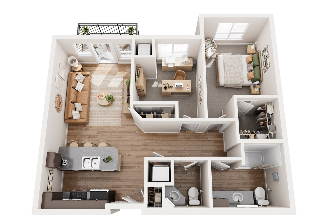 Floor Plan - 2x1.5 - C3