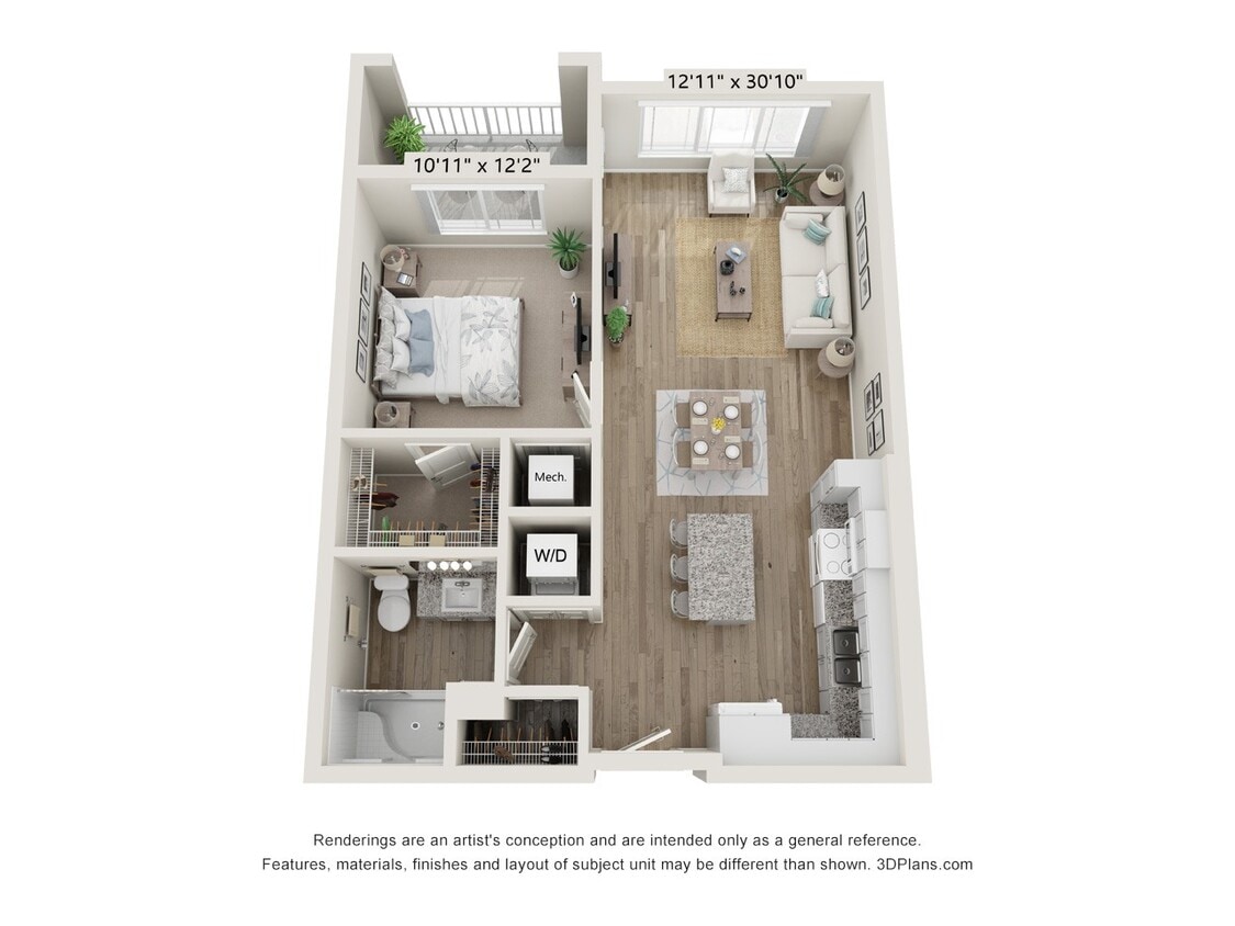 Floor Plan - 1A
