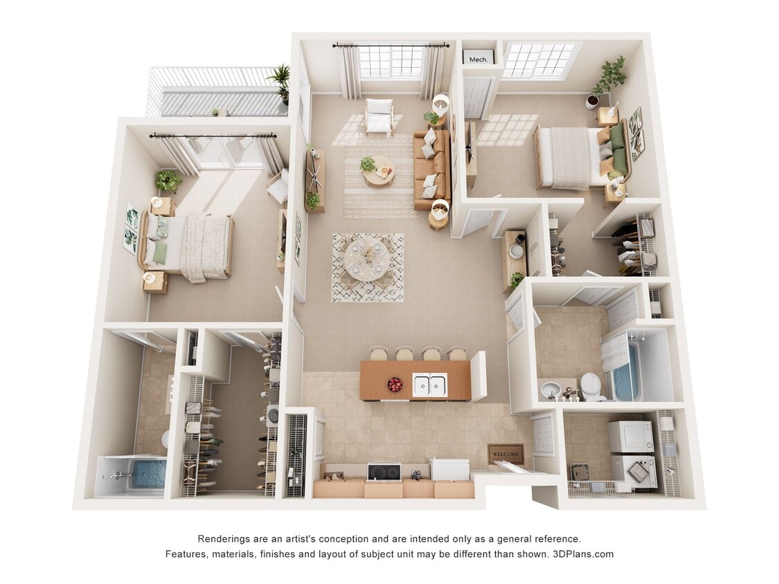 Floor Plan - 1501-2B 2