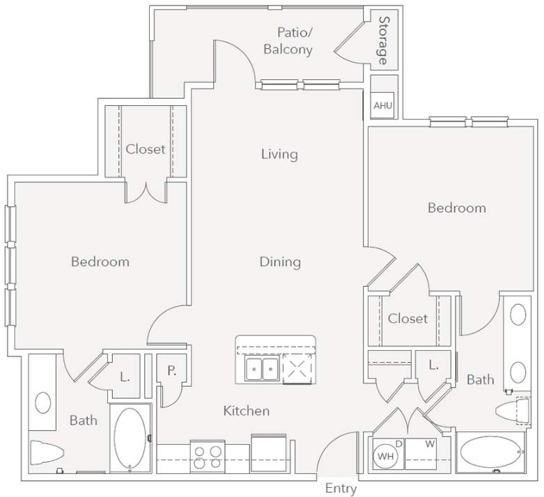 Floor Plan - B2-60%