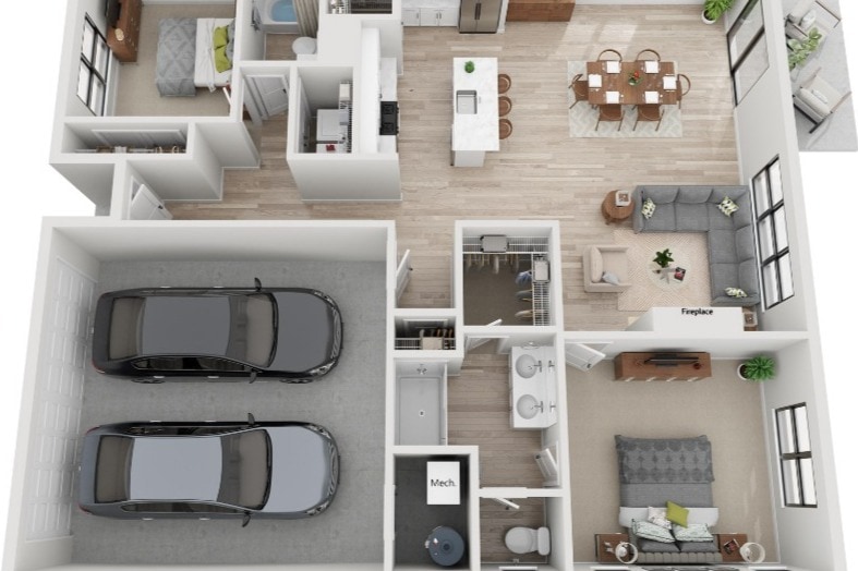 Floor Plan -  The Creston | Single-Level