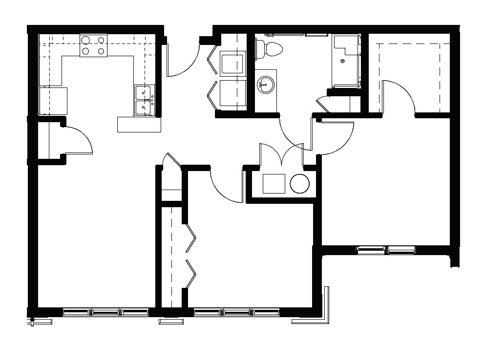 Floor Plan - The Lillie 50%