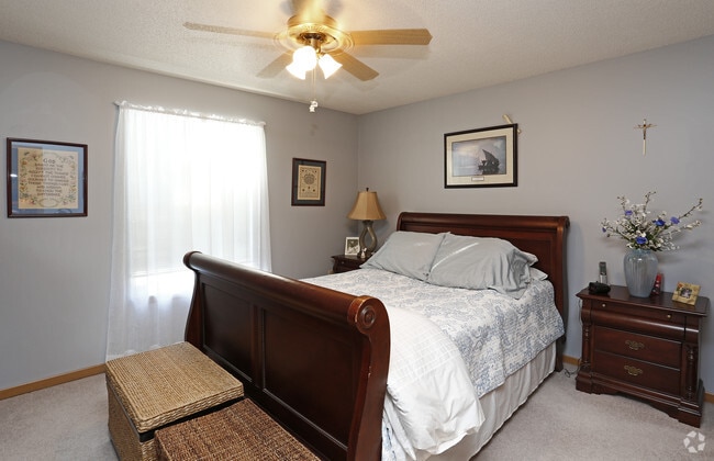 Bedroom - Eastwood Village Senior Townhomes