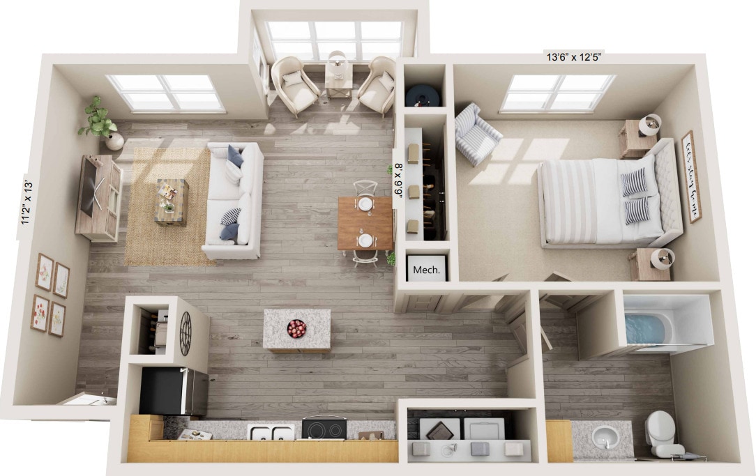 Floor Plan - A2HC-50%