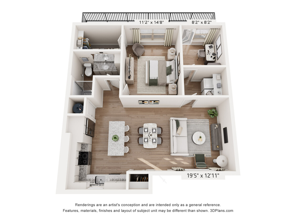 Floor Plan - A8 - Savoy Cottage