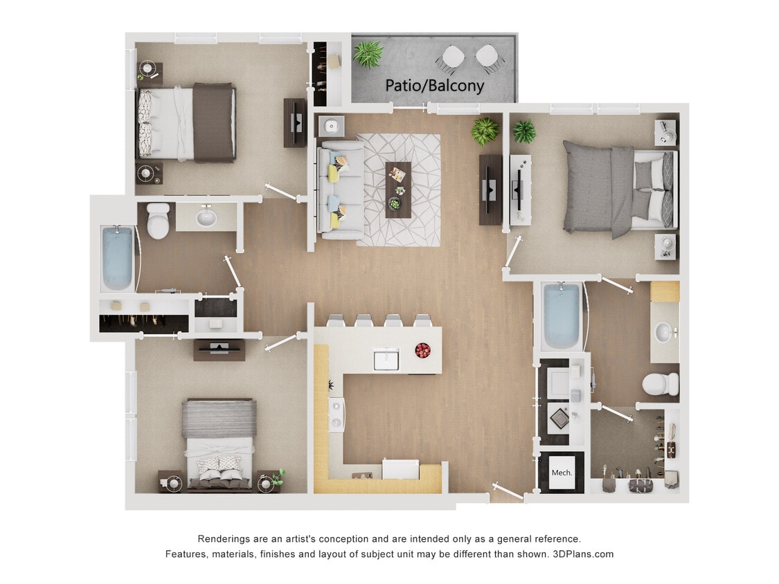 Floor Plan - C1-R 60%