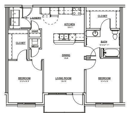 Floor Plan - Aspen 60%