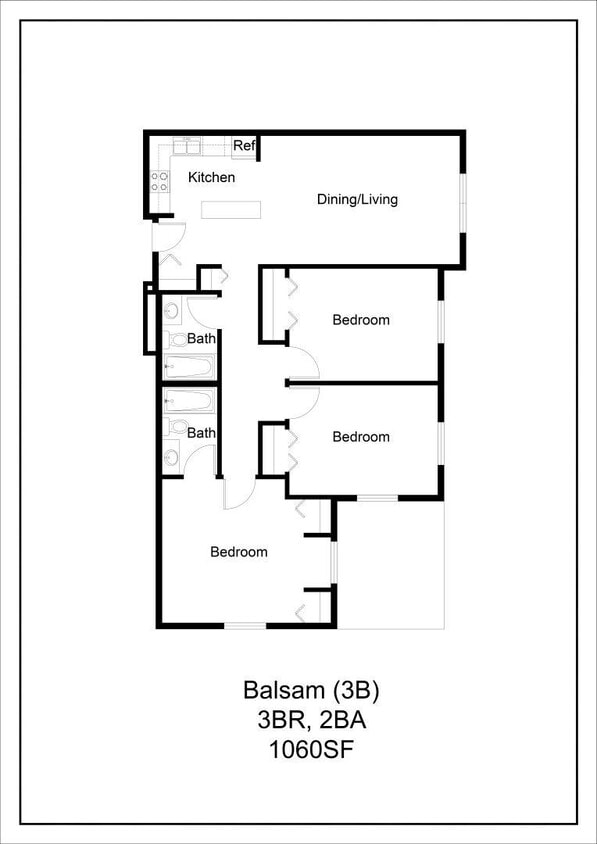 Floor Plan - Balsam