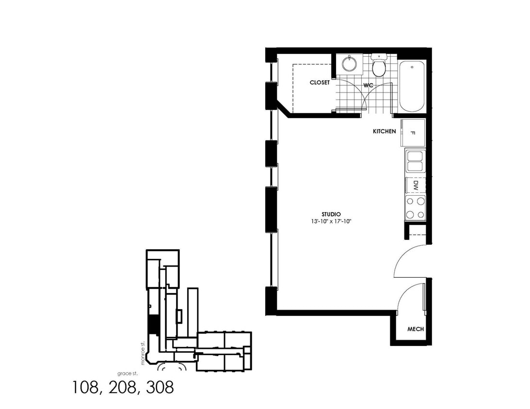 Floor Plan - Studio - 361