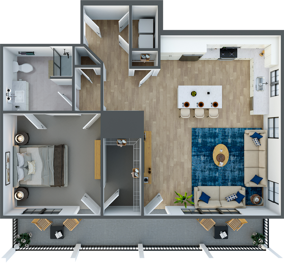 Floor Plan - Manor E