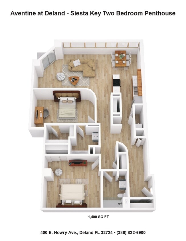 Floor Plan - Siesta Key