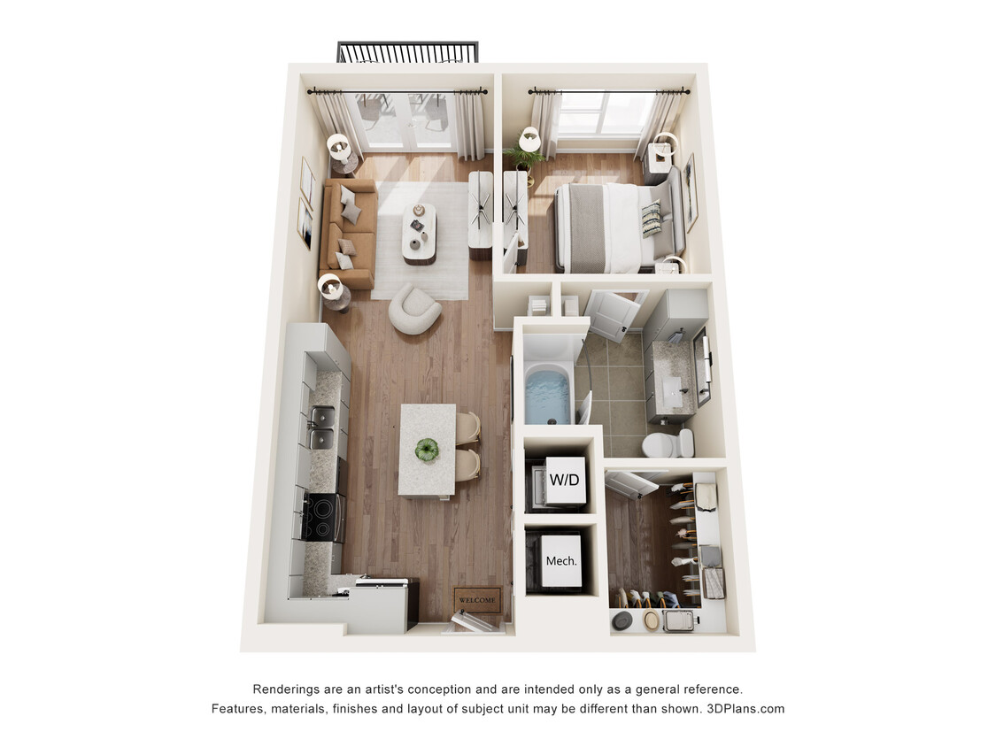 Floor Plan - A1 60%