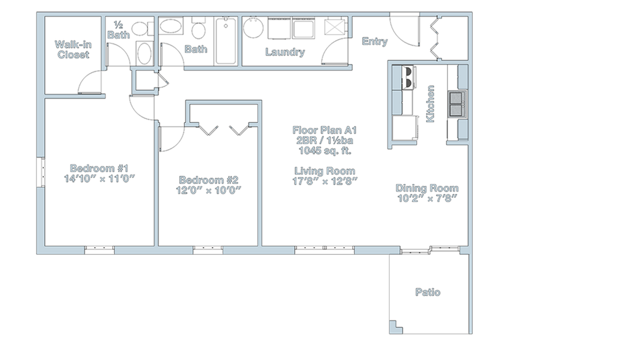 Floor Plan - Garden B2