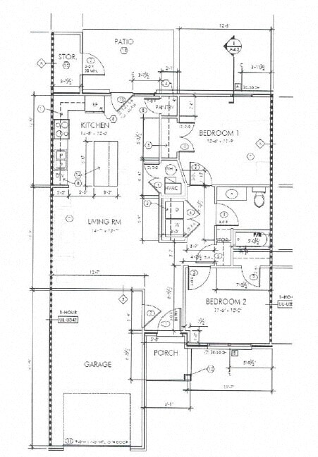 Floor Plan - Two Bedroom
