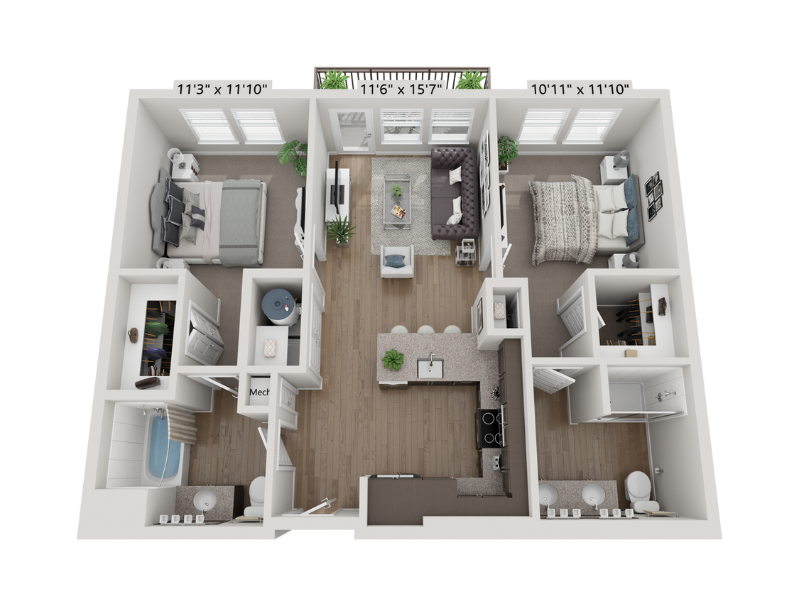 Floor Plan - B1 - Expedition