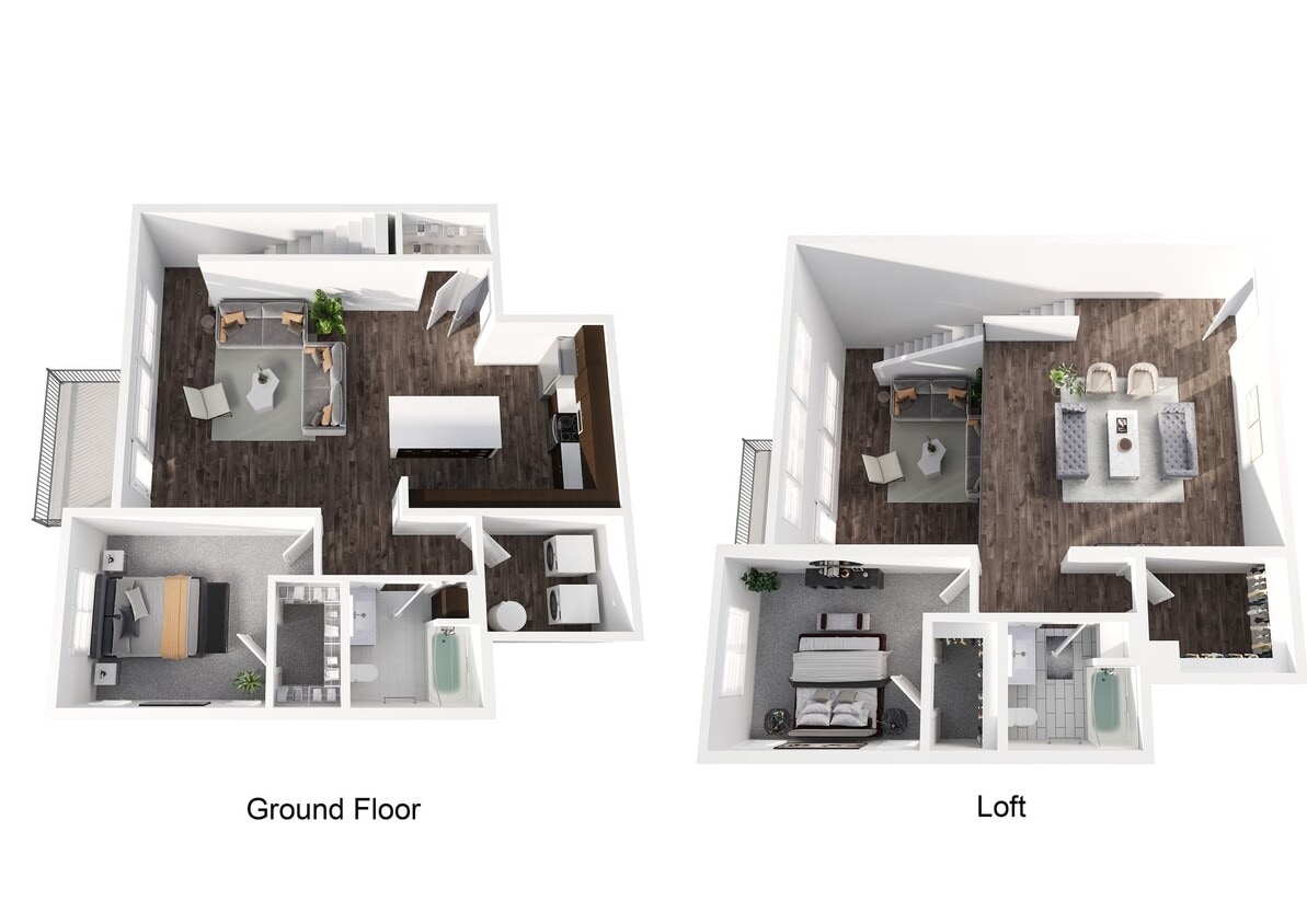 Floor Plan - ?CARLOS LOFT OPENING Late Summer 2026! 