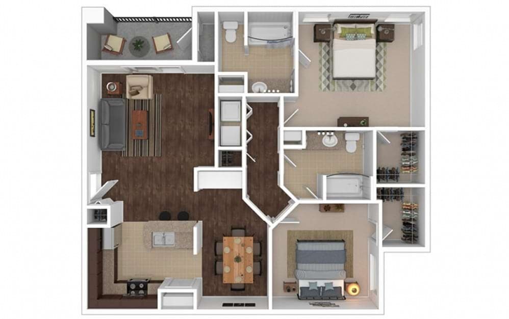 Floor Plan - Martinique
