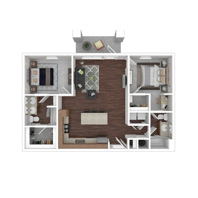 Floor Plan - B1 Joe Pool