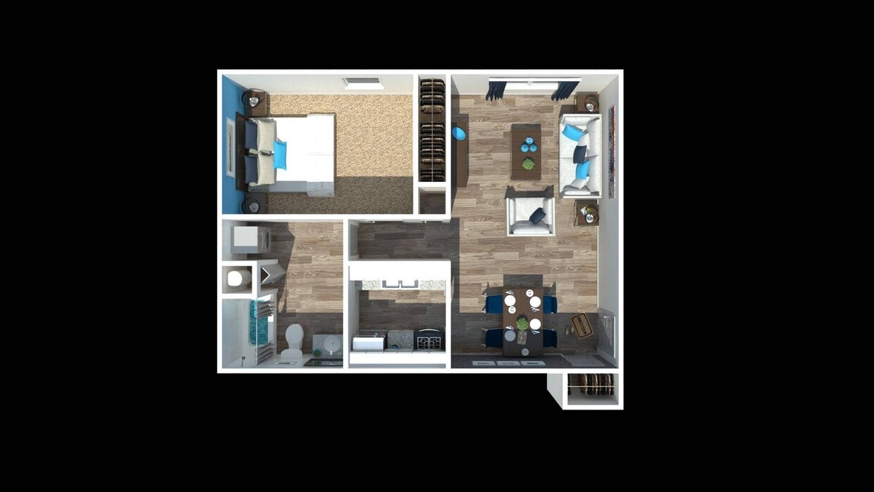 One Bedroom | One Bathroom - 1 Bedroom