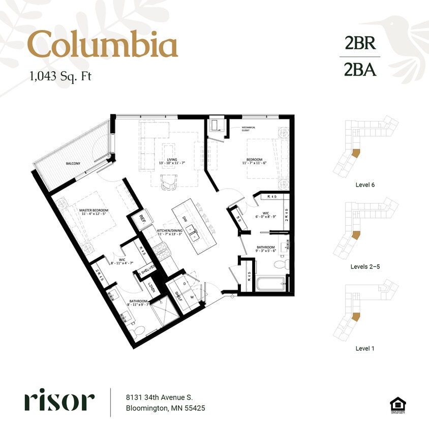 Floor Plan - Columbia
