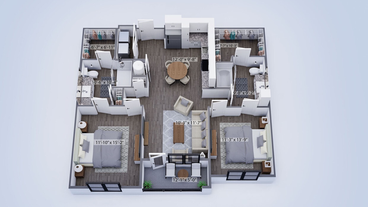 Floor Plan - The South