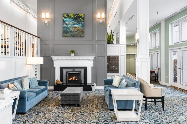 Lobby - The Fountains at Millbrook Apartments