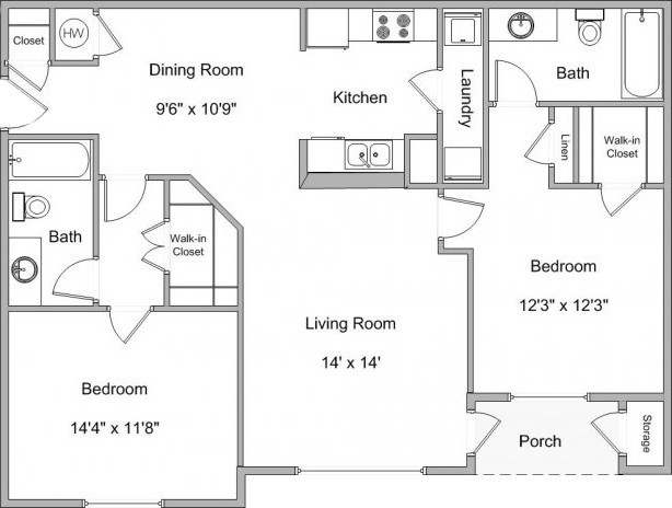 Floor Plan - Cedar