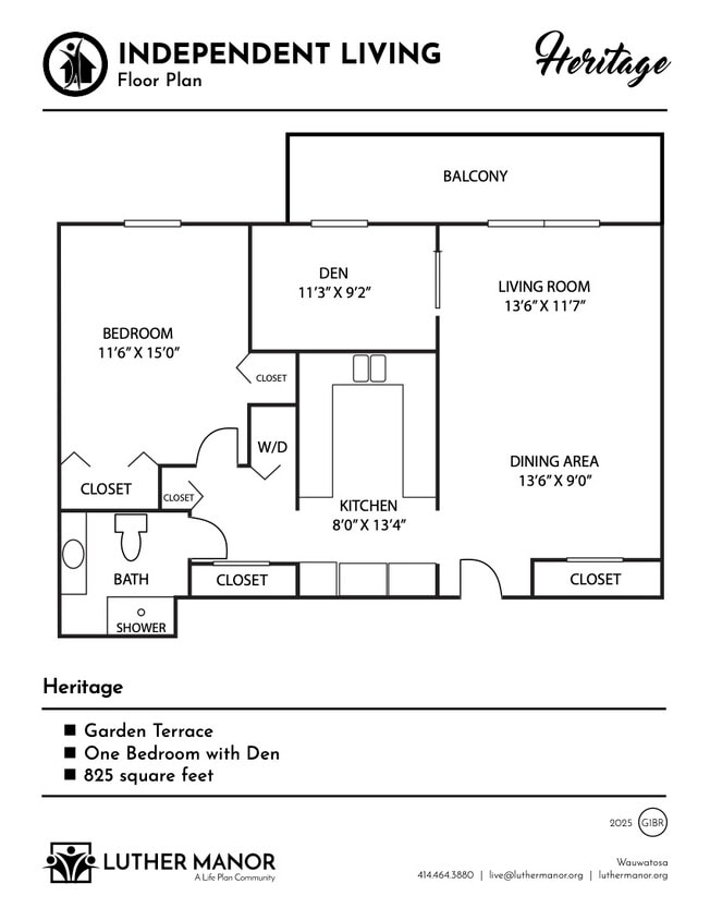 Floor Plan - Heritage
