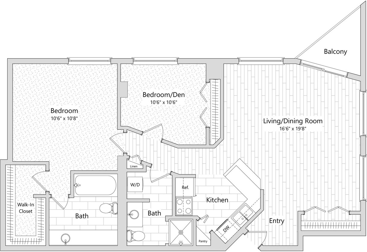 Floor Plan - Skyliner | Floors 16 - 20