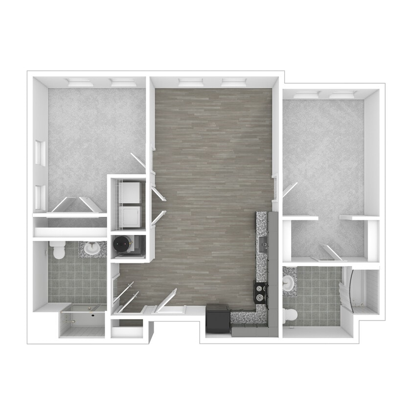 2A 3D Unfurnished - 2A
