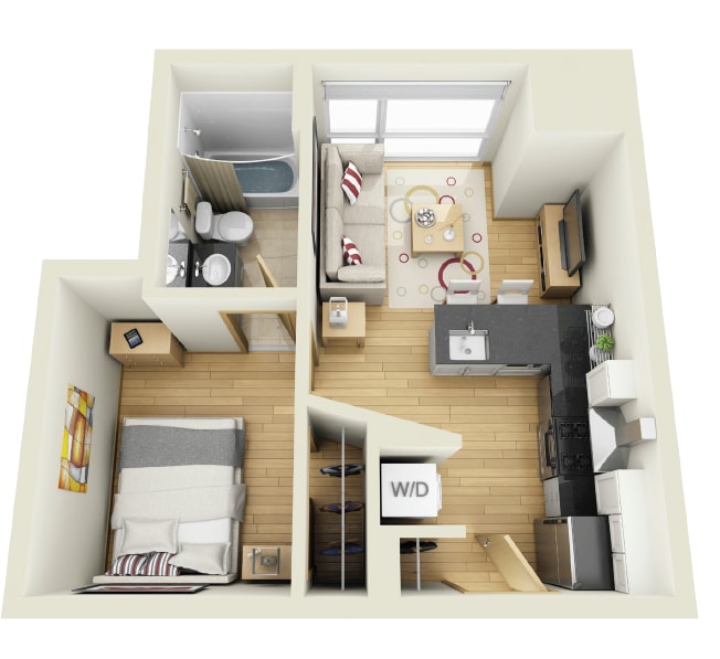 Floor Plan - NoLo West - A1