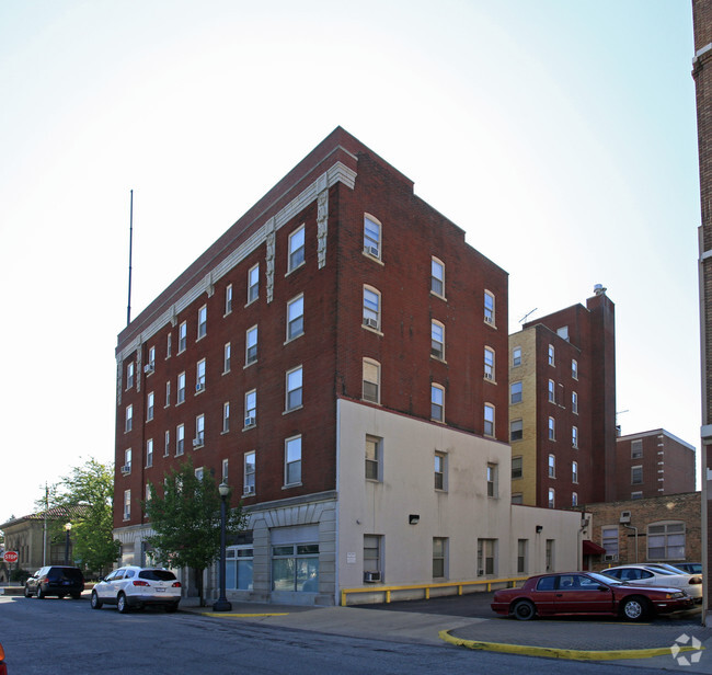 Jefferson Ave. Rear View - Rumely Historic Apartments