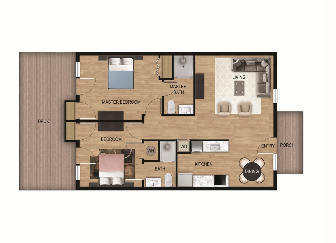 Floor Plan - Back Deck