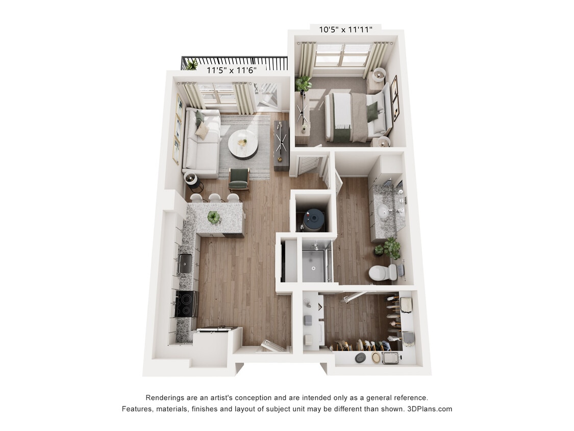 Floor Plan - A2 - Navy