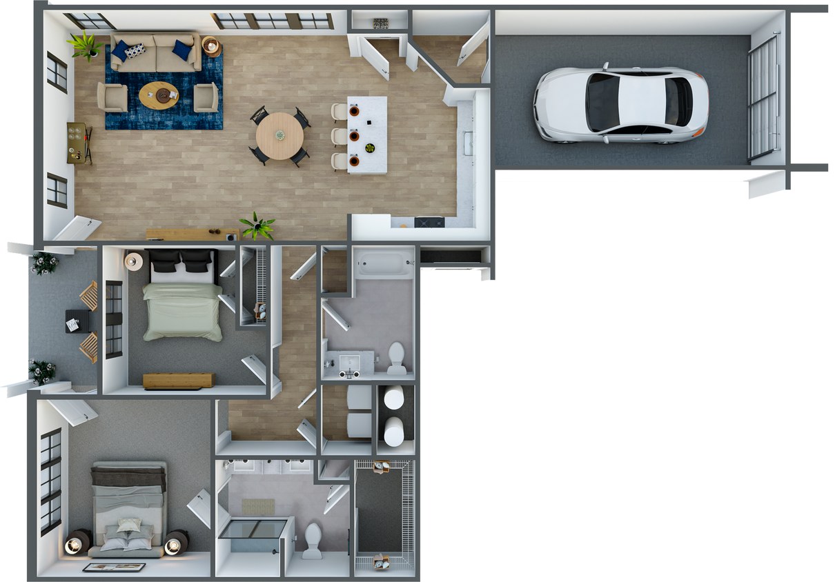 Floor Plan - Manor F